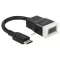 Delock Adapter HDMI-mini C dugó > VGA hüvely audióval (65588)