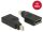 Delock Adapter, mini Displayport 1.2-es csatlakozódugó > Displayport-csatlakozóhüvely, 4K, 90 fokban (65626)