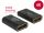DELOCK High-Speed HDMI adapter Ethernet HDMI-A anya > HDMI-A anya 4K kimenet fordítóval fekete (65659)