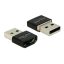 Delock adapter HDMI-A anya > USB A-típusú apa fekete (65680)