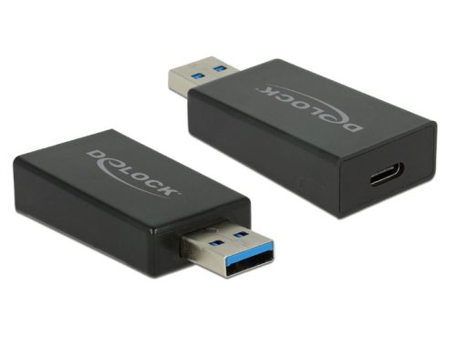 Delock adapter SuperSpeed USB 10 Gbps (USB 3.1 Gen 2) A > USB Type-C (65689)