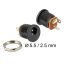 Delock telepíto foglalat DC 2.5 x 5.5 mm (65690)