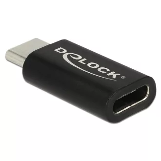   Delock Adapter SuperSpeed USB 10 Gbps (USB 3.1 Gen 2) USB Type-C csatlakozódugóval > csatlakozóhüve (65697)