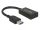 Delock Átalakító USB 3.1 Gen 2 A-típusú csatlakozódugó > USB Type-C típusú csatlakozóhüvely, aktív (65698)