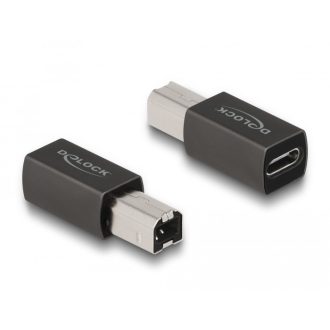   Delock USB 2.0 adapter USB Type-C  anya   B-típusú apa (65839)