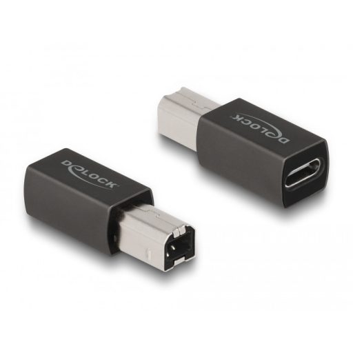 Delock USB 2.0 adapter USB Type-C  anya   B-típusú apa (65839)