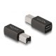 Delock USB 2.0 adapter USB Type-C  anya   B-típusú apa (65839)