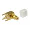 Delock Adapter, SMC jack 90 fokban ívelt PCB (65851)