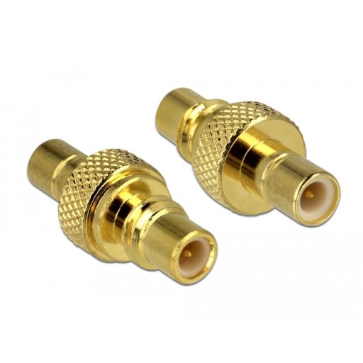 Delock Adapter, SMC csatlakozóhüvely > SMB csatlakozóhüvely (65875)