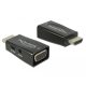 Delock Adapter HDMI-A dugó > VGA hüvely audióval (65901)