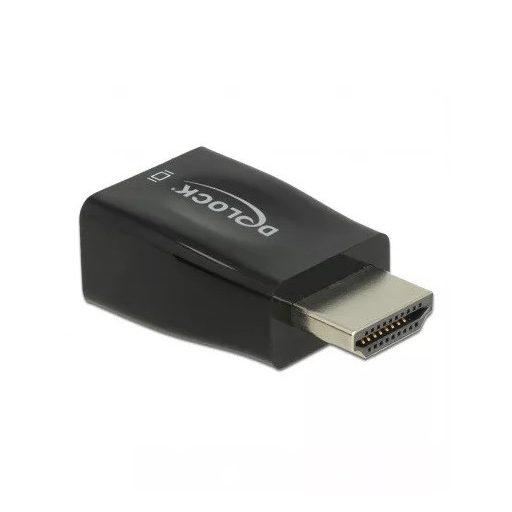 Delock Adapter HDMI-A dugó > VGA hüvely (65902)