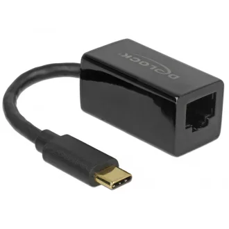   Delock Adapter SuperSpeed USB (USB 3.1 Gen 1) USB Type-C  csatlakozódugóval > Gigabit LAN 10/100/100 (65904)