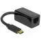 Delock Adapter SuperSpeed USB (USB 3.1 Gen 1) USB Type-C  csatlakozódugóval > Gigabit LAN 10/100/100 (65904)
