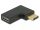 Delock Adapter USB 10 Gbps (USB 3.1 Gen 2) USB Type-C csatlakozó > csatlakozó ívelt bal / jobb (65915)