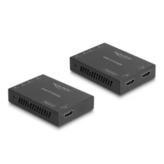   Delock HDMI-hosszabbító készlet Cat.6-os kábelen keresztül 4K 60 Hz 50 m (65955)