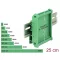 Delock Laprögzítő 25 cm hosszú DIN Rail-ekhez (65987)