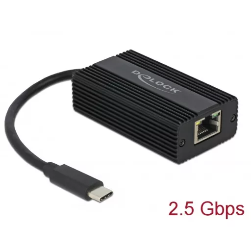 Delock USB Type-C adapter apa   2,5 Gigabit LAN (65990)