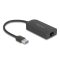 Delock A-típusú USB adapter   2,5 Gigabit LAN (66045)