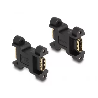   Delock HDMI-adapter anya-hüvelyhez csavaros csatlakozással (66068)