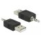 Delock USB - Sztereo Jack 3,5 mm adapter iPod Shuffle-hoz (66069)
