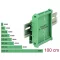 Delock Laprögzítő 100 cm hosszú DIN Rail-ekhez (66087)