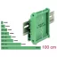 Delock Laprögzítő 100 cm hosszú DIN Rail-ekhez (66087)