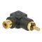 Delock RCA adapter hajlított apa - anya (66168)