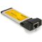 Delock Express Card - Gigabit LAN adapter (1 férőhelyes) (66216)