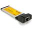 Delock Express Card - Gigabit LAN adapter (1 férőhelyes) (66216)