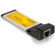 Delock Express Card - Gigabit LAN adapter (1 férőhelyes) (66216)