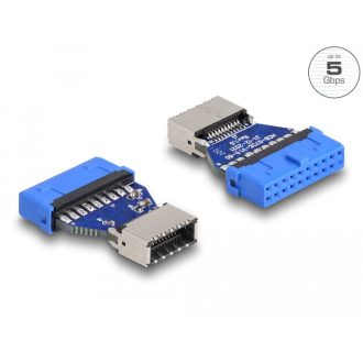   Delock USB 3.2 Gen 1 átalakító, tűfejes anya   belső A kulcs anya (66233)