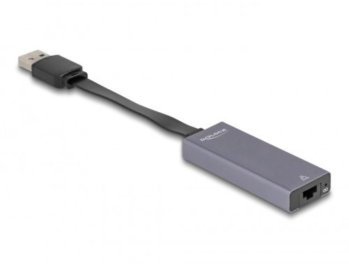 Delock A-típusú USB adapter   2,5 Gigabit LAN vékony (66247)