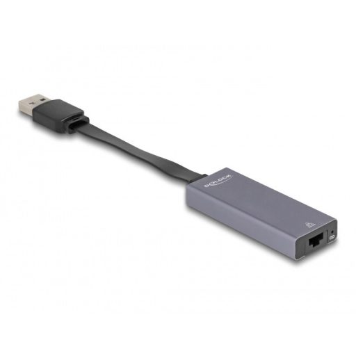 Delock A-típusú USB adapter   2,5 Gigabit LAN vékony (66247)