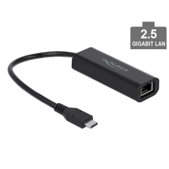 Delock USB Type-C adapter apa   2,5 Gigabit LAN (66298)