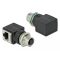 Delock Hálózati adapter M12 4 tűs D-kódolt anya - RJ45 anya (66312)