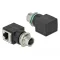 Delock Hálózati adapter M12 8 tűs A-kódolt anya - RJ45 anya (66314)