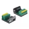 Delock Sub-D 9 tűs adapter anya - 9 tűs nyomógombos Terminal Block (66322)