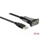 Delock USB 2.0 - 1 x soros RS-232 adapter 4 m