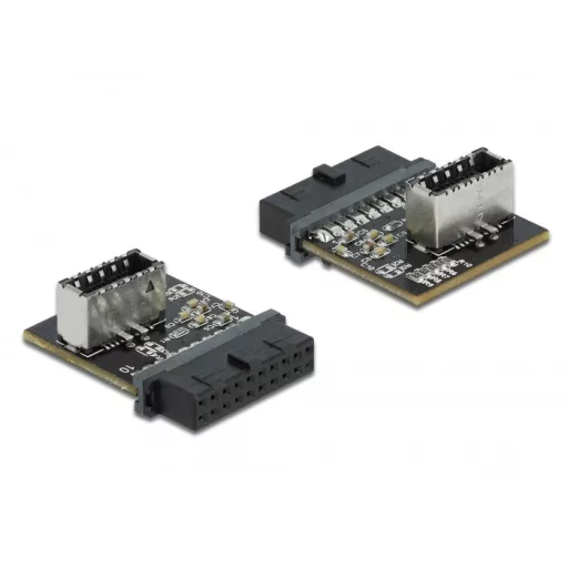 Delock USB 3.0 átalakító, tűfejes anya   belső A kulcs anya (66432)