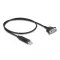 Delock USB 2.0 soros RS-232 adapterhez kompakt soros konnektor házzal 50 cm FTDI (66453)