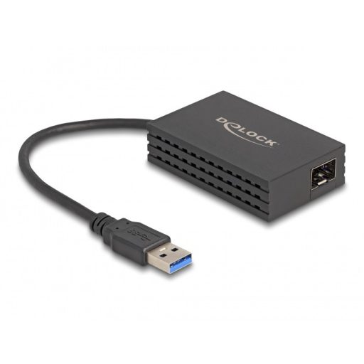 Delock A-típusú USB adapter   1 x SFP Gigabit LAN (66463)