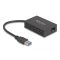 Delock A-típusú USB adapter   1 x SFP Gigabit LAN (66463)