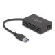 Delock A-típusú USB adapter   1 x SFP Gigabit LAN