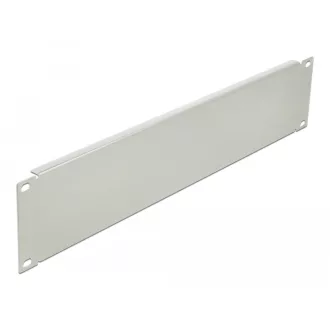   Delock 19", fekete, 2U-s hálózati szekrény tömör szürke (66534)
