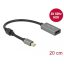 Delock Aktív mini DisplayPort 1.4 - HDMI átalakító 4K 60 Hz (HDR) (66570)
