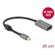 Delock Aktív mini DisplayPort 1.4 - HDMI átalakító 4K 60 Hz (HDR)