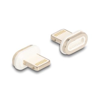 Delock 8 tűs Lightning  apa mágneses csatlakozó (66574)