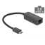 Delock USB Type-C adapter apa   2,5 Gigabit LAN kompakt (66645)