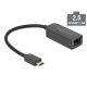 Delock USB Type-C adapter apa   2,5 Gigabit LAN kompakt