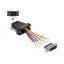 Delock Fekete D-Sub 15-tűs apa  RJ45 anya összekötő adapter (66647)